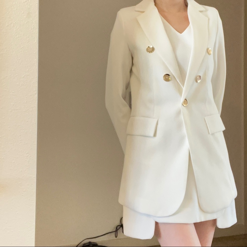 Women Two-Piece Blazer&Dress set